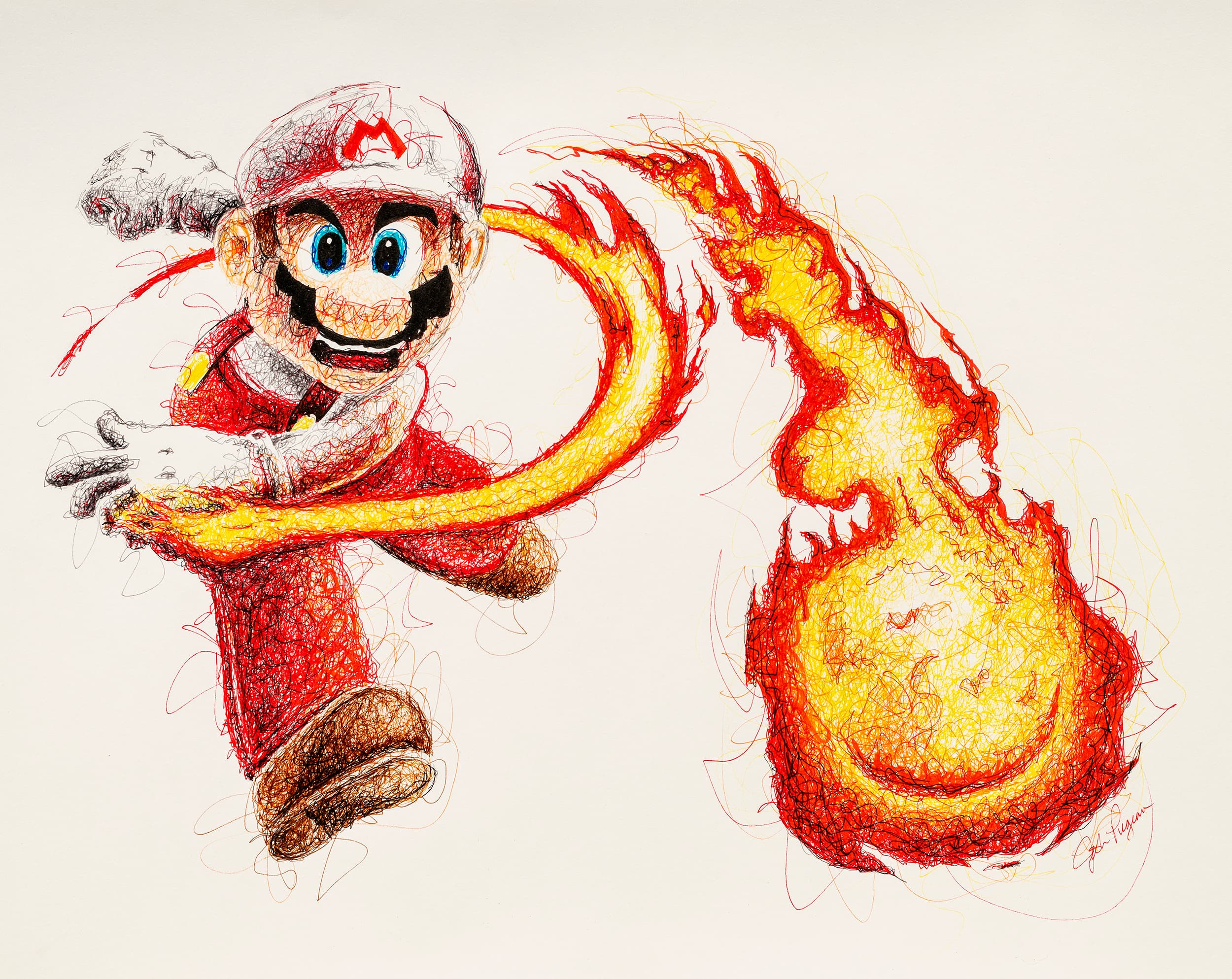 Fireball Mario web